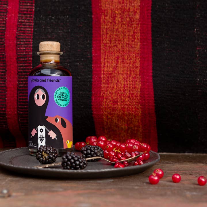 Hellenic Farms - Wholesale Vinegar - Yiayia and Friends Organic Balsamic Vinegar