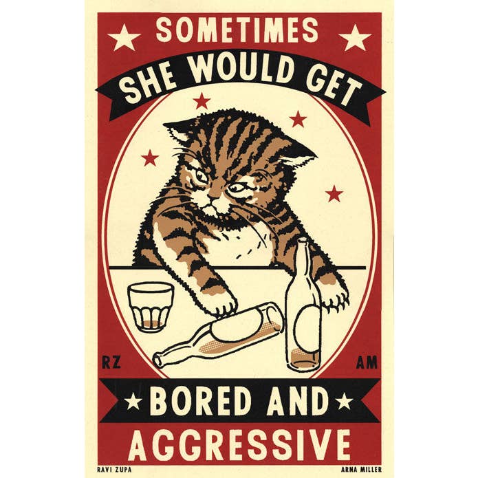 Ravi Zupa Arts - Wholesale Poster - Aggressive 11"x17" Poster SYF