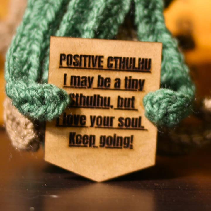 Kutuleras - Vendita all'ingrosso Bambola - Bambini - Pupazzo d'arte in lana Cthulhu positivo1