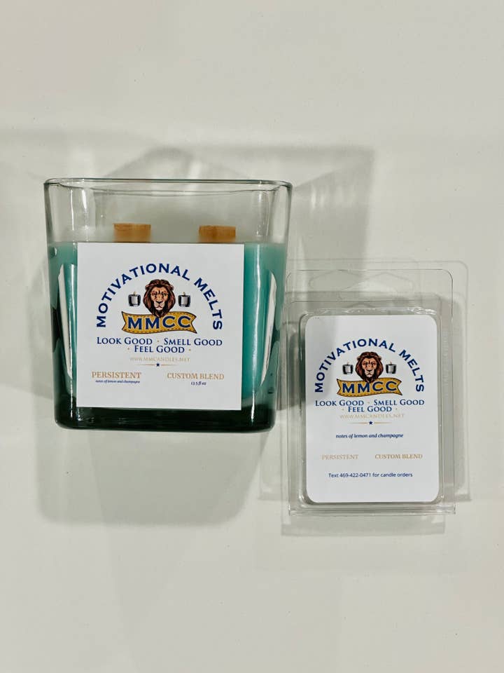 PERSISTENT MELTS for wholesale by Motivational Melts Candle Company