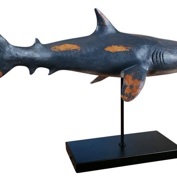Michael & Philipp Noll e. K. - Wholesale Decorative Figurine - Shark Figure Statue XXL 59x24x38.5 cm10