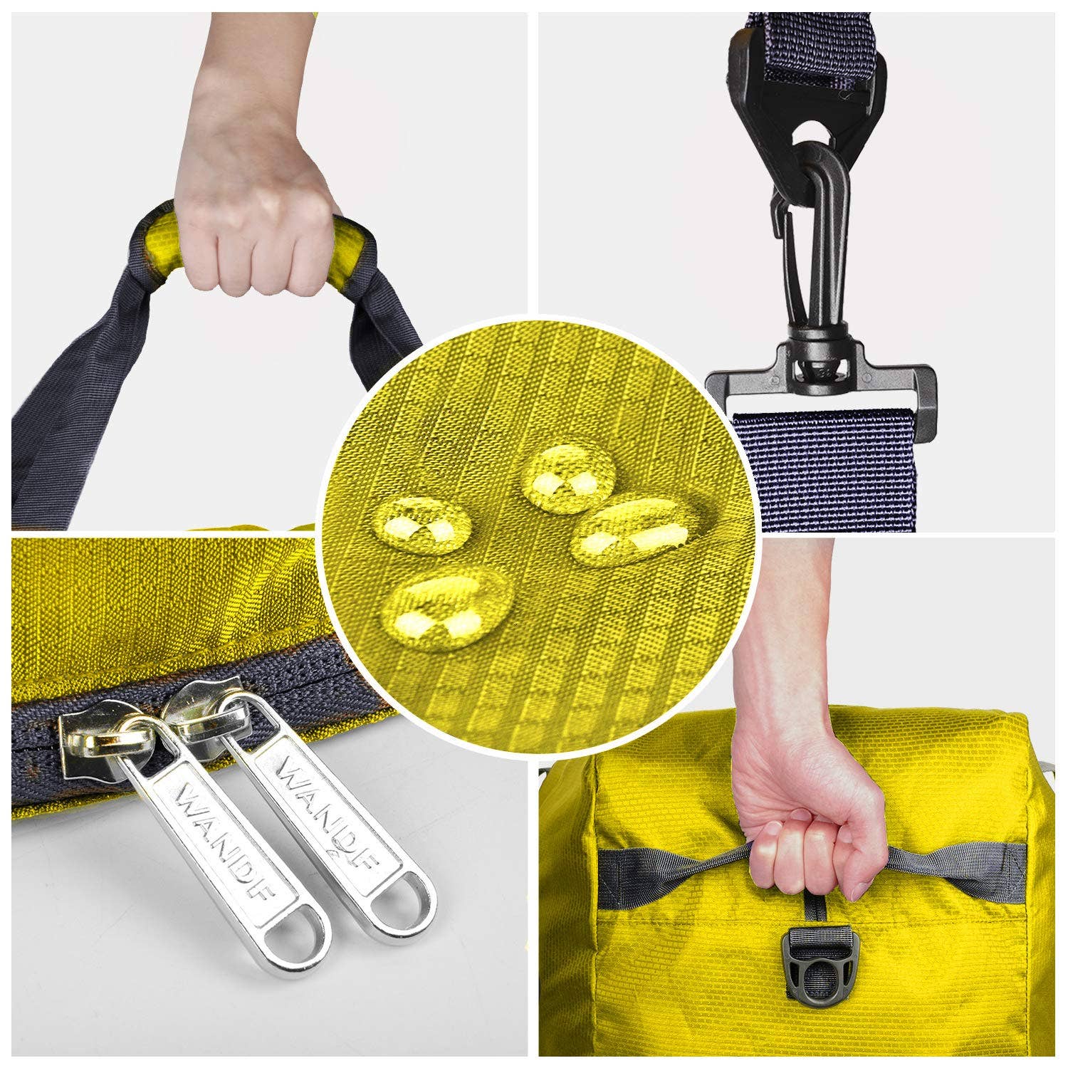 wandf - Wholesale Weekender Bag - Unisex - Large Size WANDF Duffle Bags 32 Inches (100L) Foldable Bag24