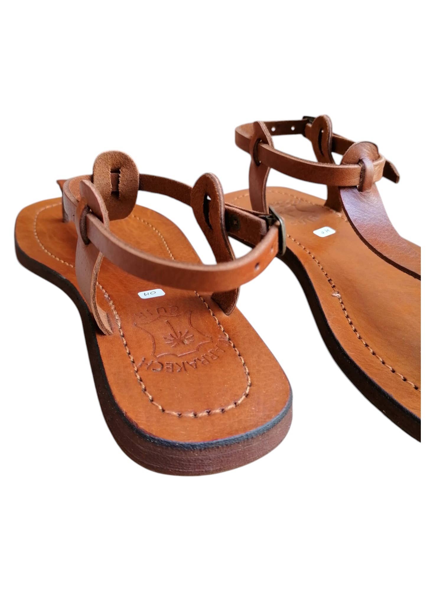 HandHappiness - Vendita all'ingrosso Sandali - Donna - Sandali in pelle marocchina, sandali in pelle da donna.6