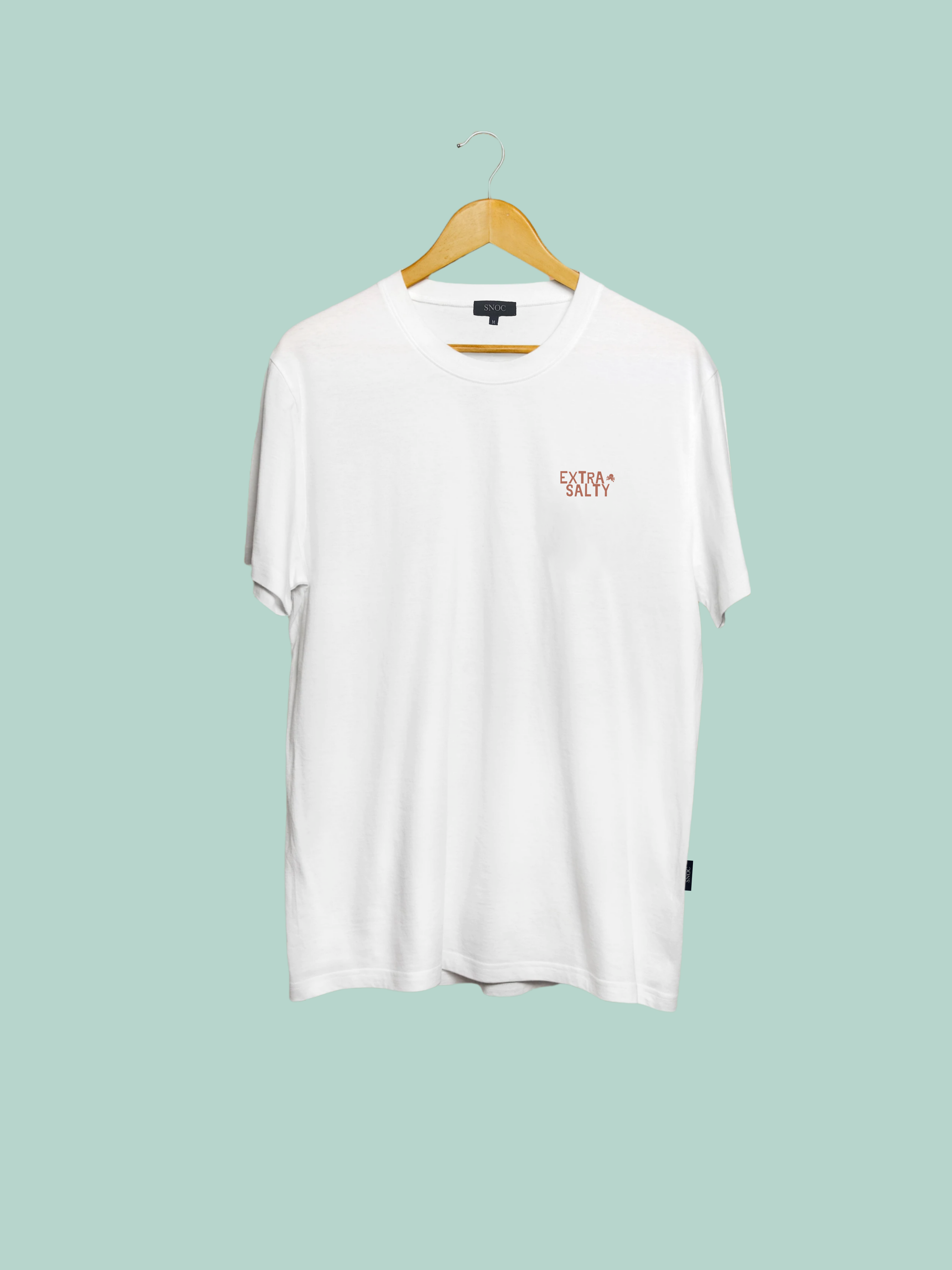SNOC - Wholesale Screen Printed T-Shirt - Unisex - SNOC EXTRA SALTY T-SHIRT7