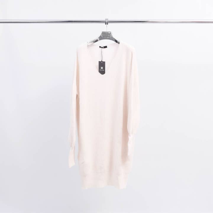 Cecile Wang – wholesale Klänning - Dam – V-ringad stickad klänning 21557031