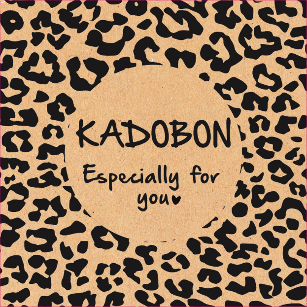 kadopapier.net - Wholesale Stationery/Notecard Set - Gift Voucher Panther Kraft1