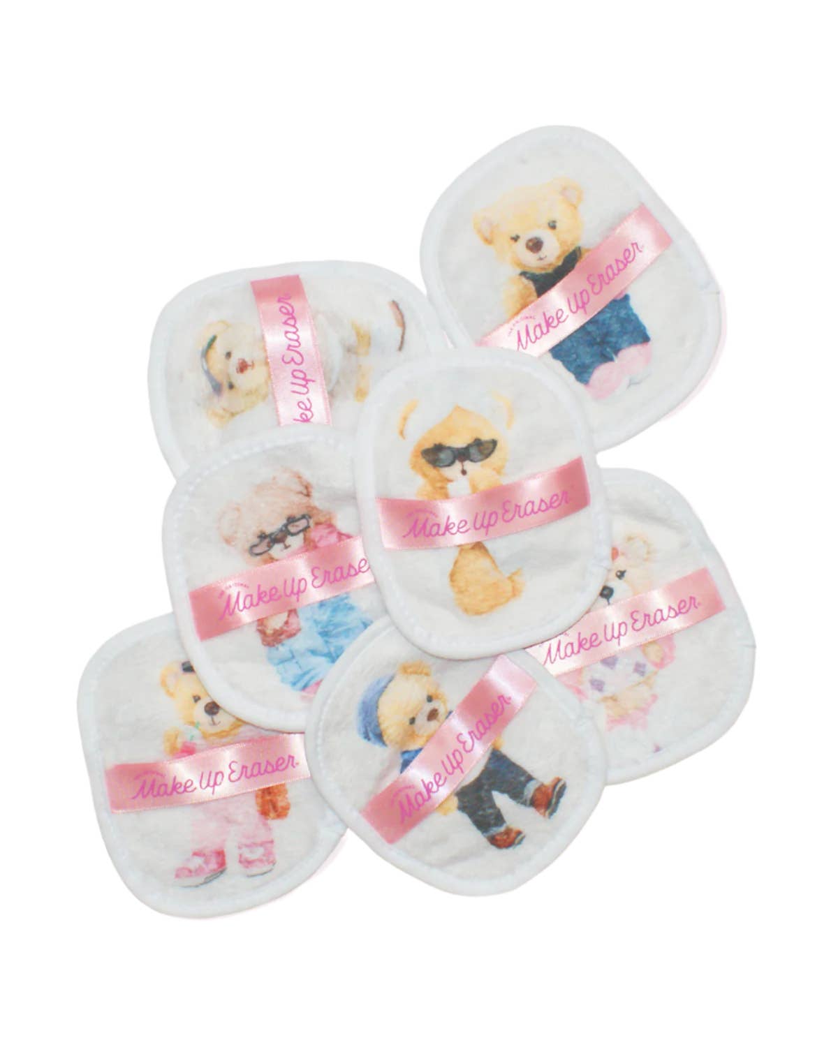 The Original MakeUp Eraser - Wholesale Makeup Remover - Teddy Bear 7-Day Gift Set & Plush Cosmetic Bag3