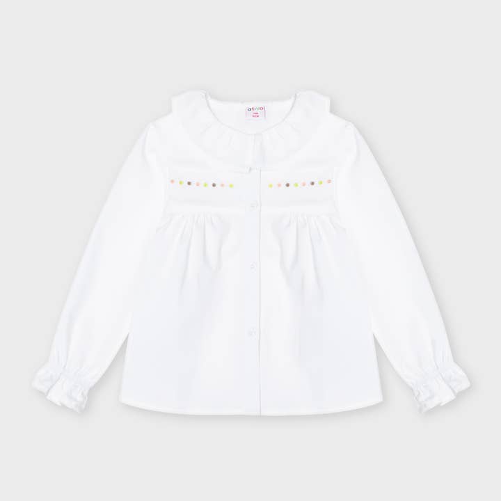 BG-JH6572-12 - Blusa de Manga Larga para Bebé Niña para venta al por mayor de Ativo Kids