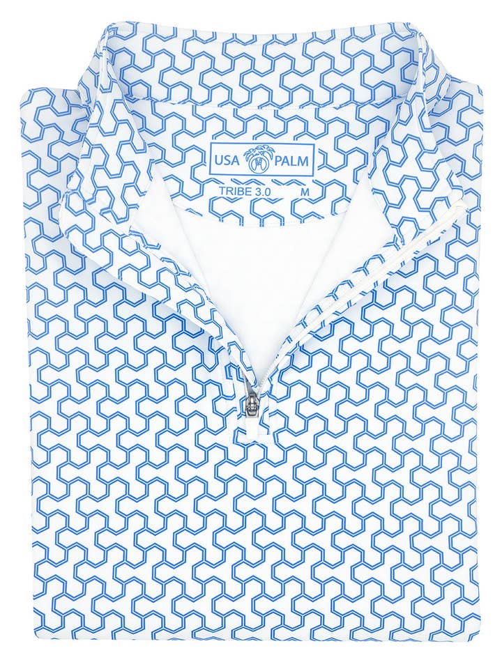 USA Palm - Wholesale Sweatshirt - Unisex - Cloud 1/4 Zip115