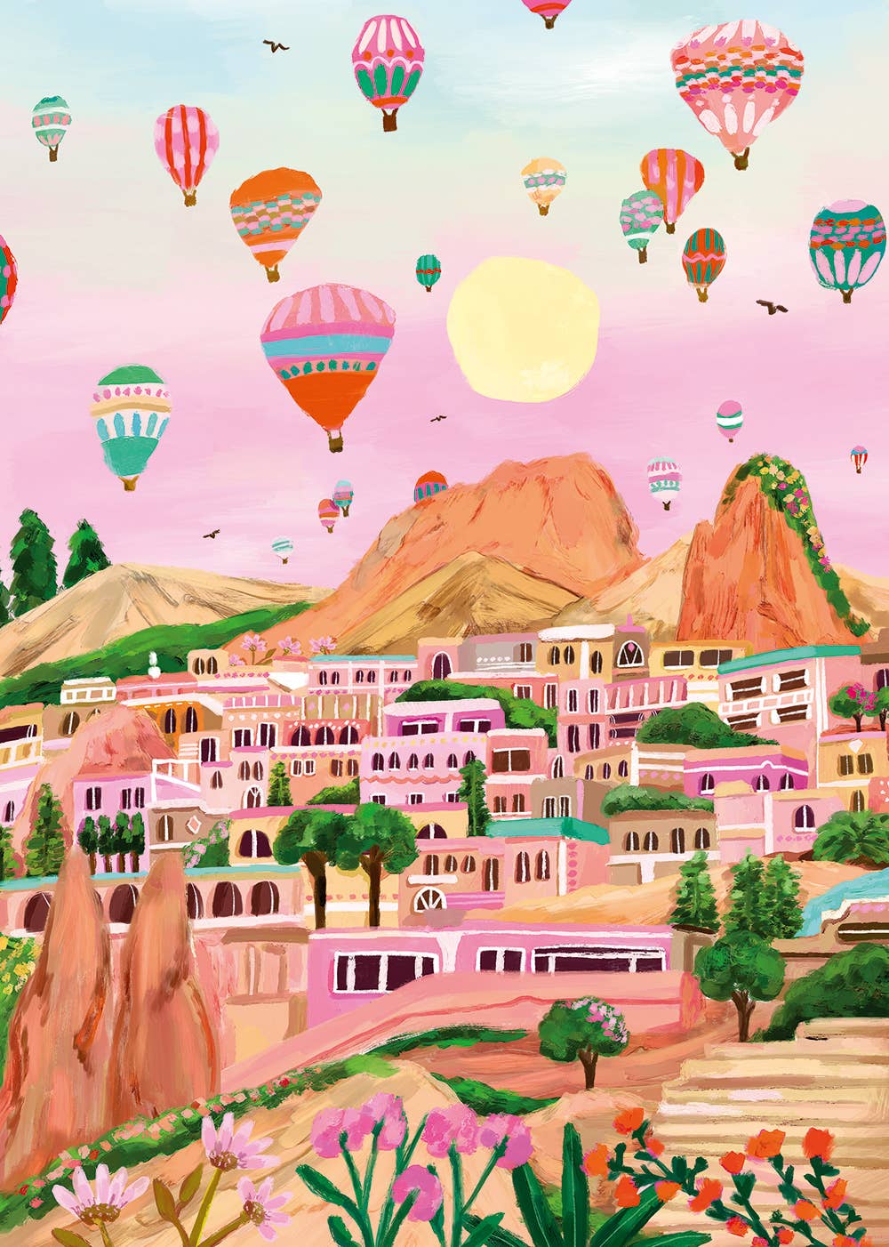 Pieces & Peace - Wholesale Puzzle - Adult - 1000 Piece Puzzle - Cappadocia1