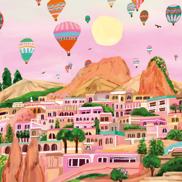 Pieces & Peace - Wholesale Puzzle - Adult - 1000 Piece Puzzle - Cappadocia1