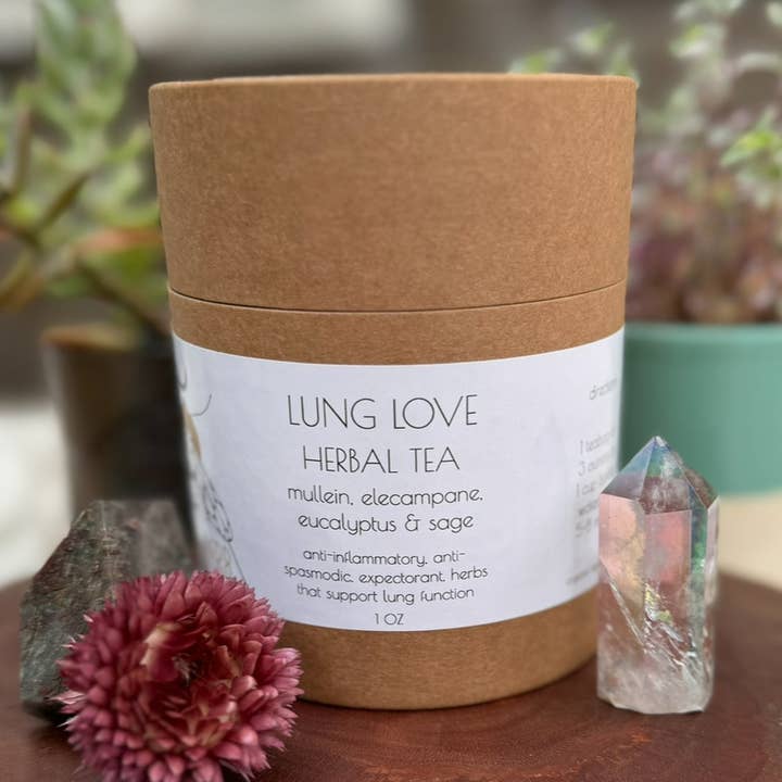 Lunge Kærlighed Urtete for engroshandel hos Sister Herb