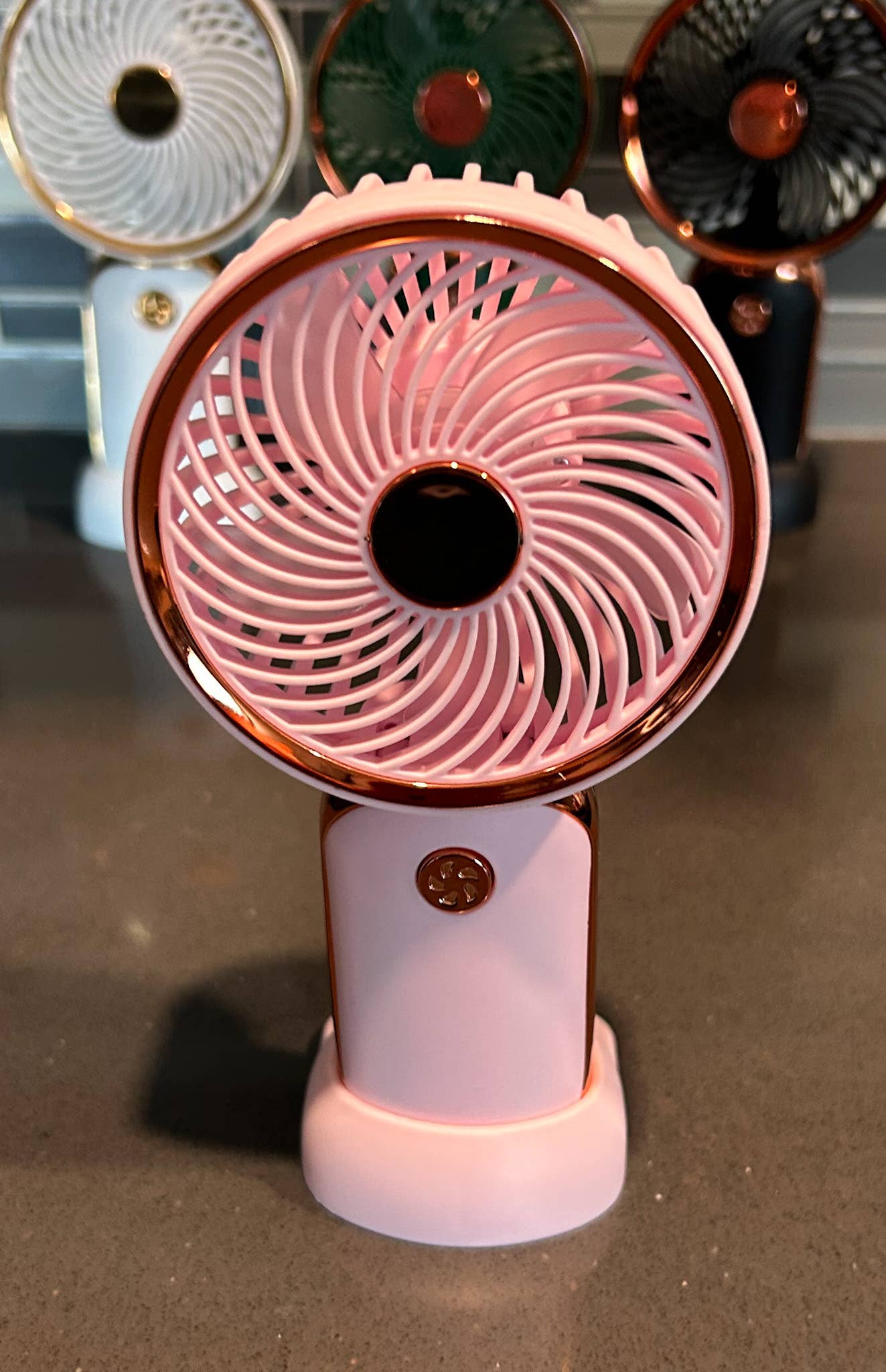 JILLIAN INK LLC - Wholesale Handheld Electric Fan - Rechargeable Handheld Fan0