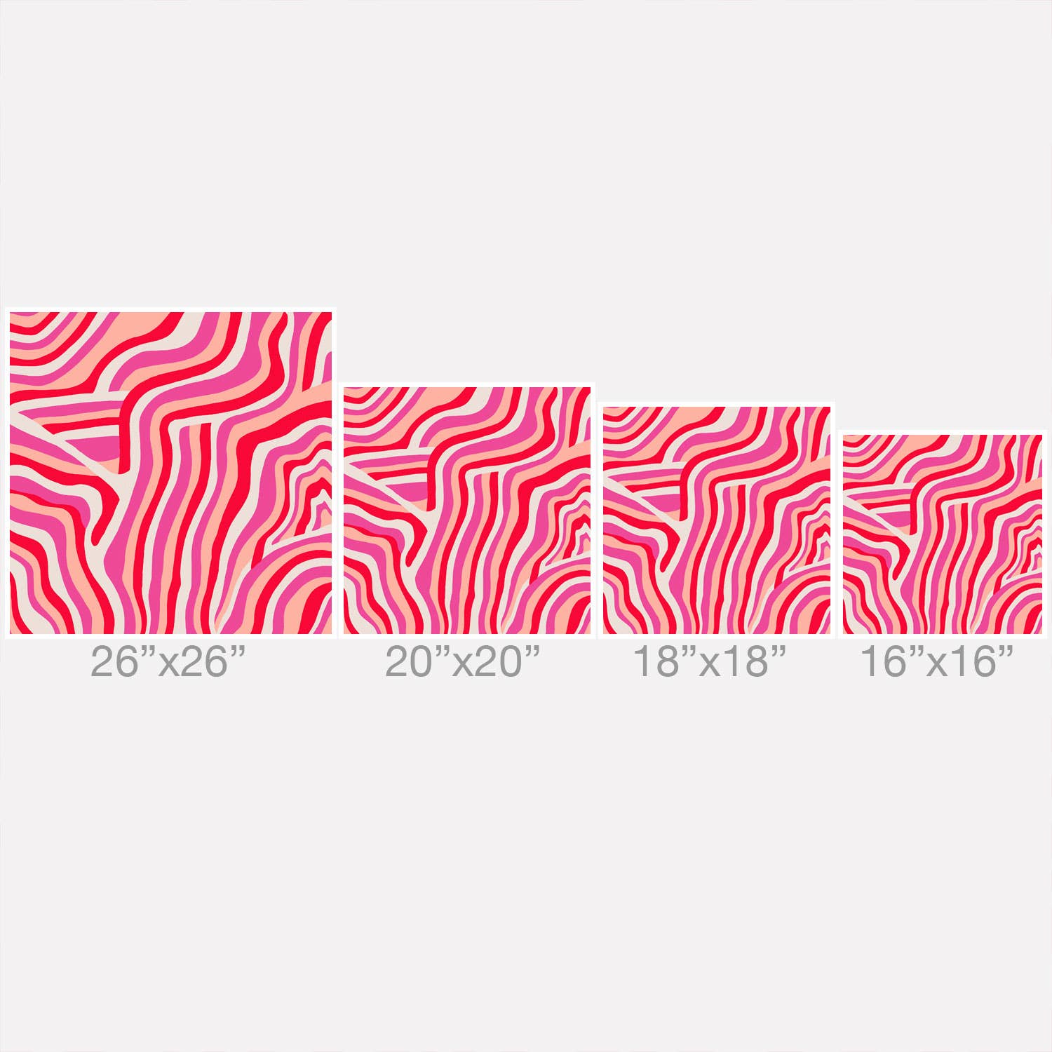 Deny Designs - Wholesale Throw/Decorative Pillow - SunshineCanteen pink zebra stripes Throw Pillow3