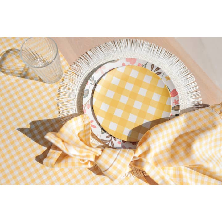 Shiraleah - Wholesale Table Runner - GINA CHECK TABLE RUNNER4