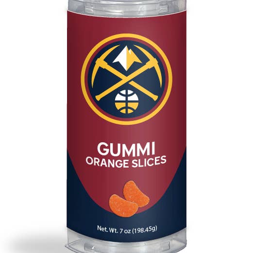 Game On Foods - Wholesale Gummy - Denver Nuggets Orange Slices (12ct)