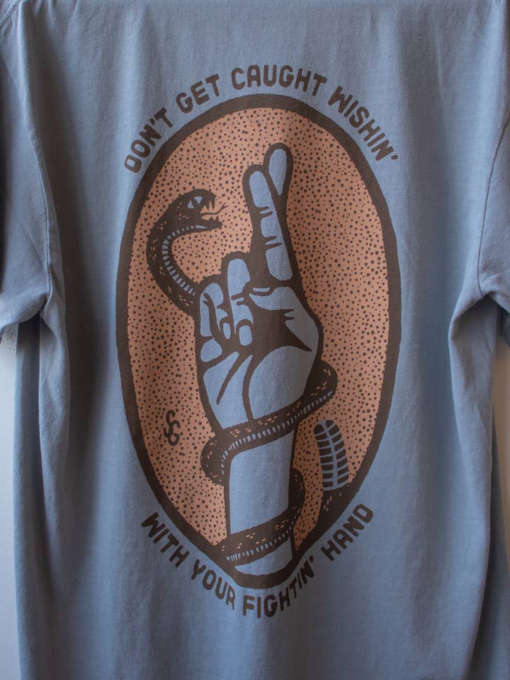 Granite Caught Wishin' Tee for wholesale on Faire4