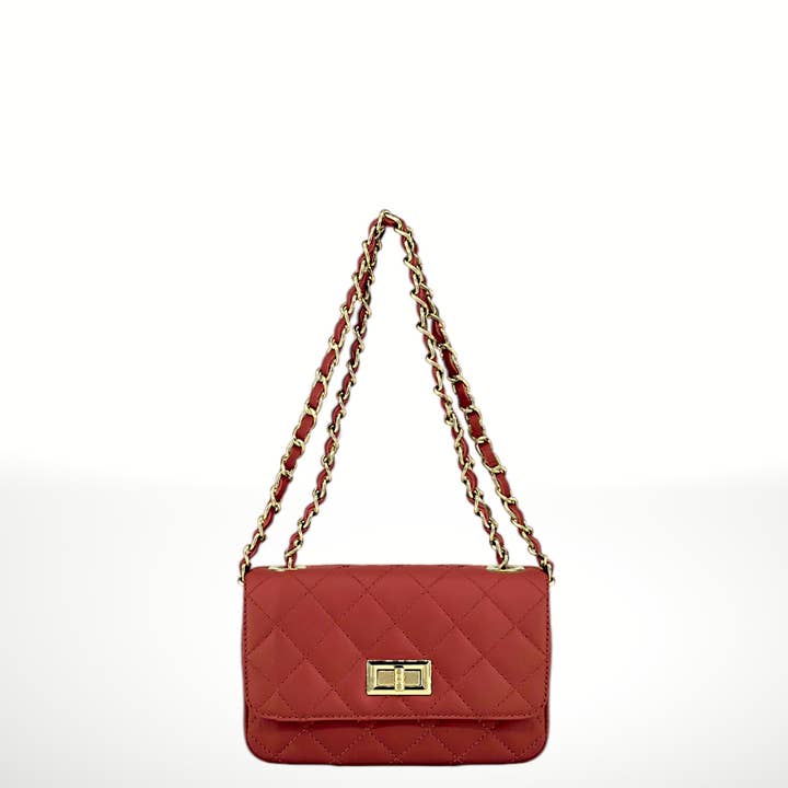 ITALIAN'S LEATHER - Wholesale Clutch Bag - Women's - Gabriella Napa Leather Bag 22190414