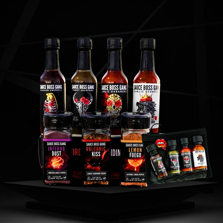 La collection Kitchen Rebel — réservée aux gourmets audacieux pour la vente par Sauce Boss Gang