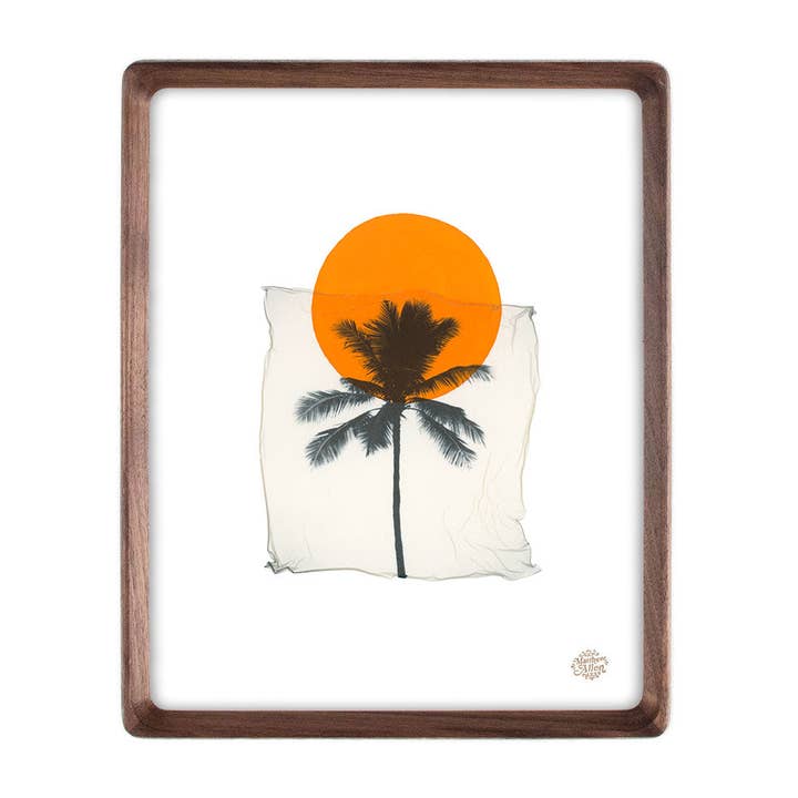 Tirage par transfert d'émulsion "Vie insulaire" pour la vente par Matthew Allen Art