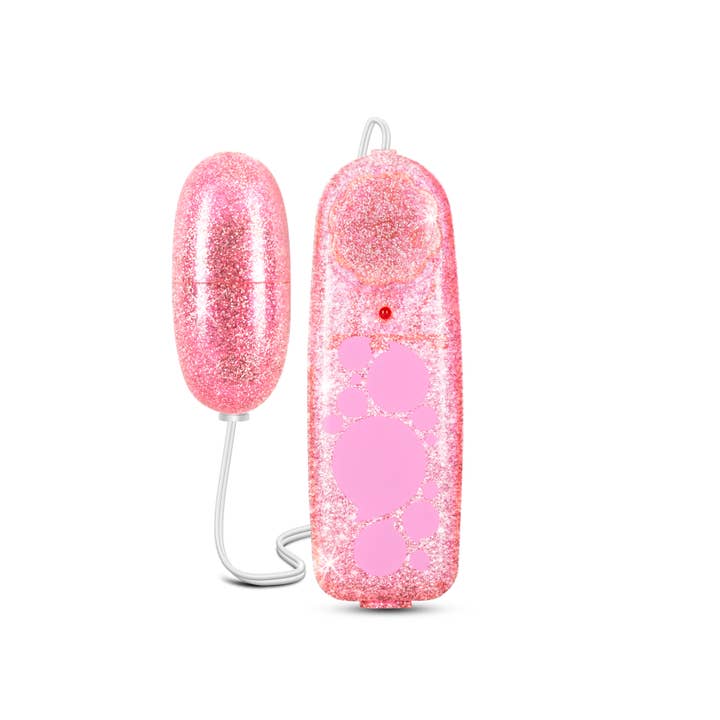 Blush - Wholesale Sex Toy - B Yours - Glitter Power Bullet - Pink5
