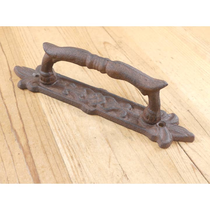 LARGE CAST IRON RUSTIC HANDLES for wholesale by Midwest Craft House