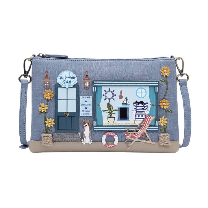 The Seashell B&B pungtaske for engroshandel hos Vendula London Ltd