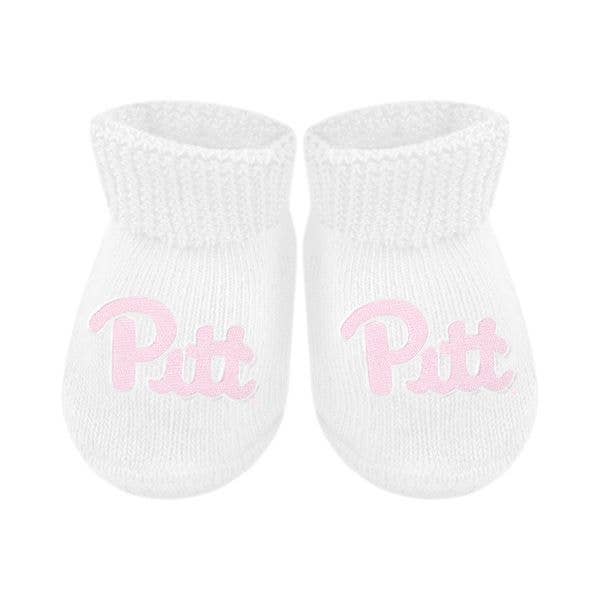 Creative Knitwear - Wholesale Booties - Baby - Pitt Panthers Newborn Bootie Sock 4