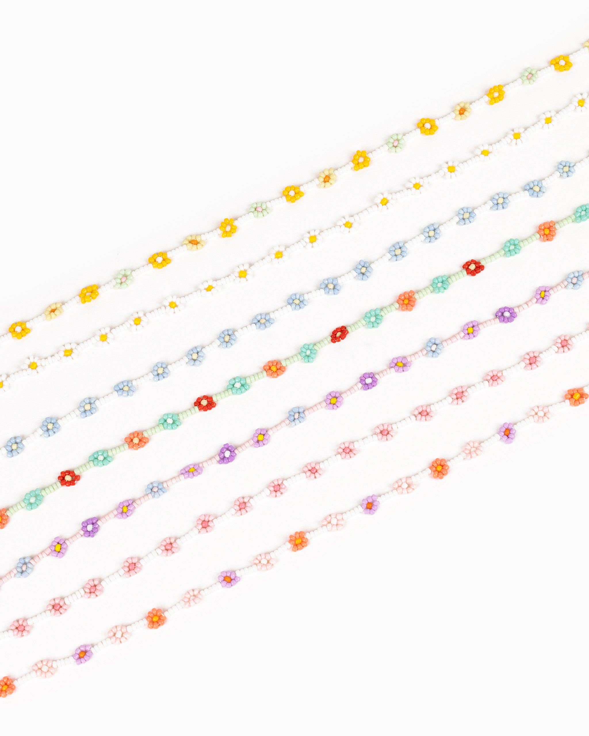 Sessori - Vente Collier de perles - Collier de perles en verre Tropic Fruit Flower14