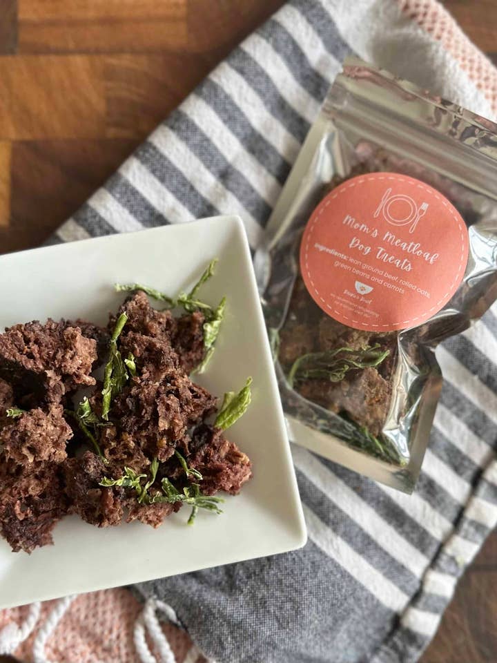 Mom's Meatloaf Dog Treats for wholesale by Bruno’s Bowl