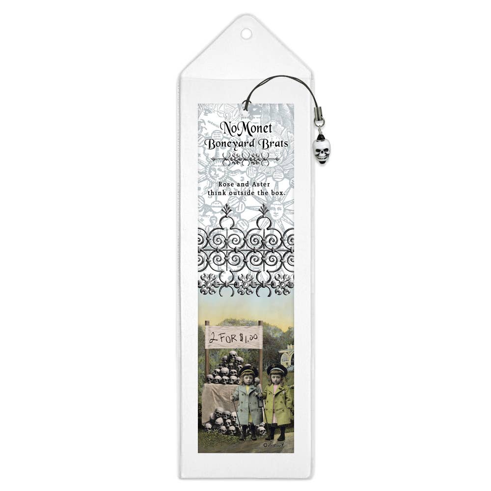 NoMonet - Wholesale Bookmark - Bookmark: Rose and Aster Think Outside The Box0