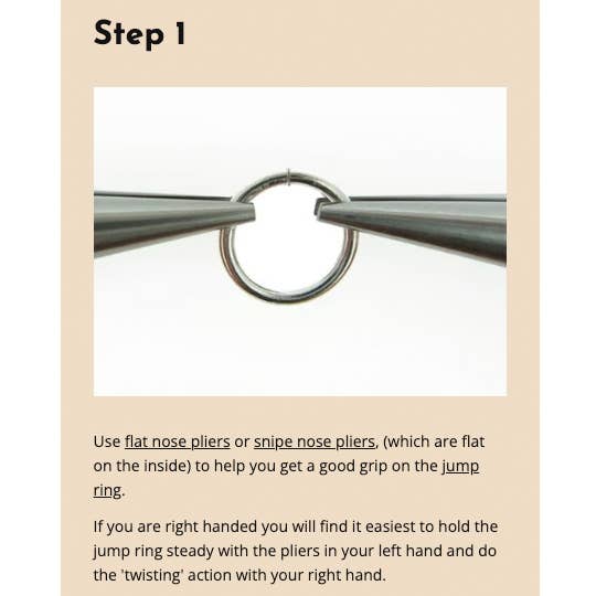 Gleeful Peacock - Wholesale Craft Tool - Set of Pliers for Charm Bar1