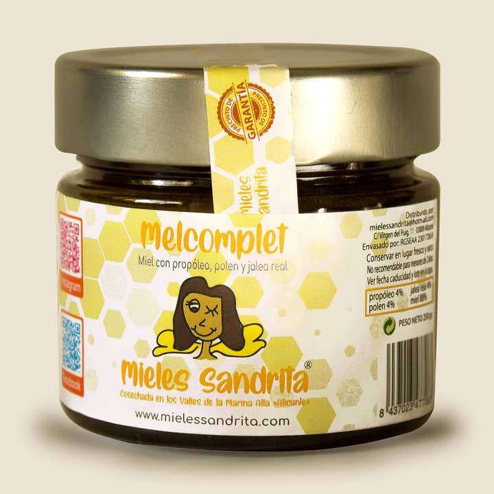 Melcomplet 250g per la vendita all'ingrosso da parte di Mieles Sandrita