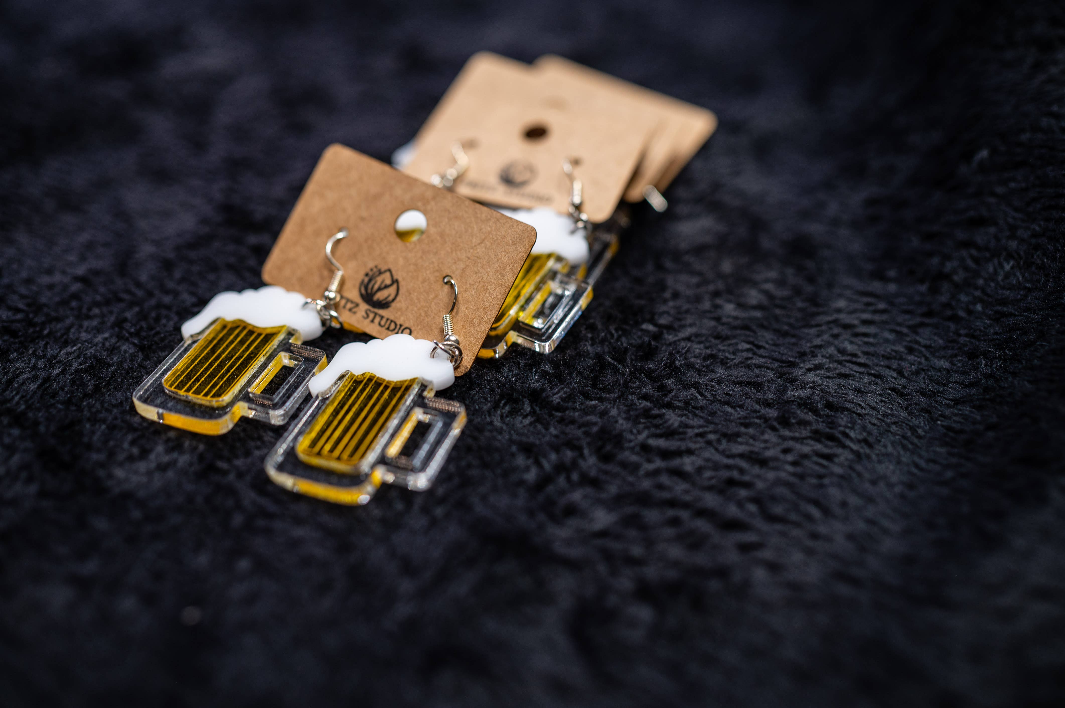 Fritz Studio - Wholesale Dangle Earrings - Pretzel & Pint Collection12