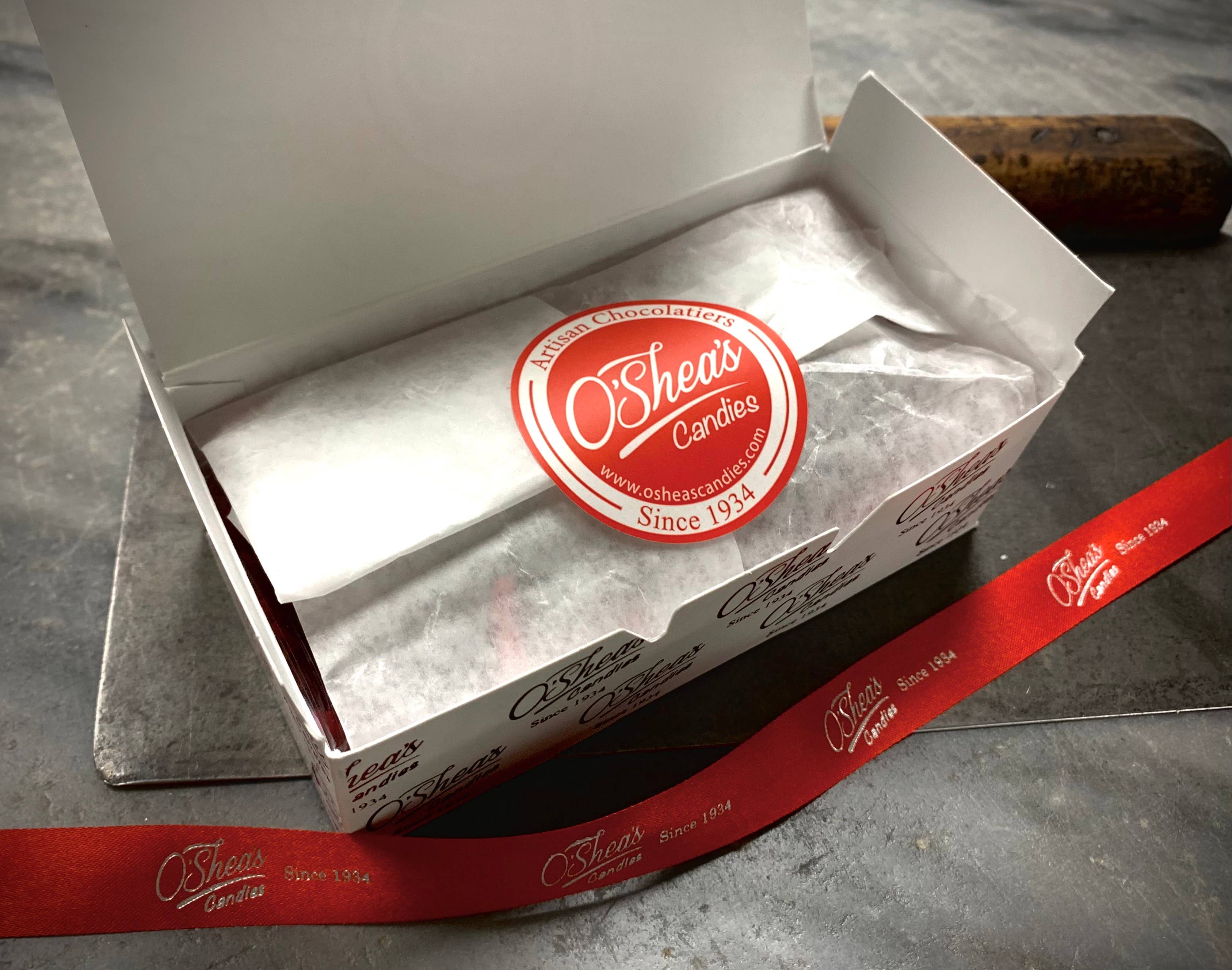 O'Shea's Candies Sweet Shop - Wholesale Chocolate Box - Truffle Trio 3PK Gift Box w/ Bow3