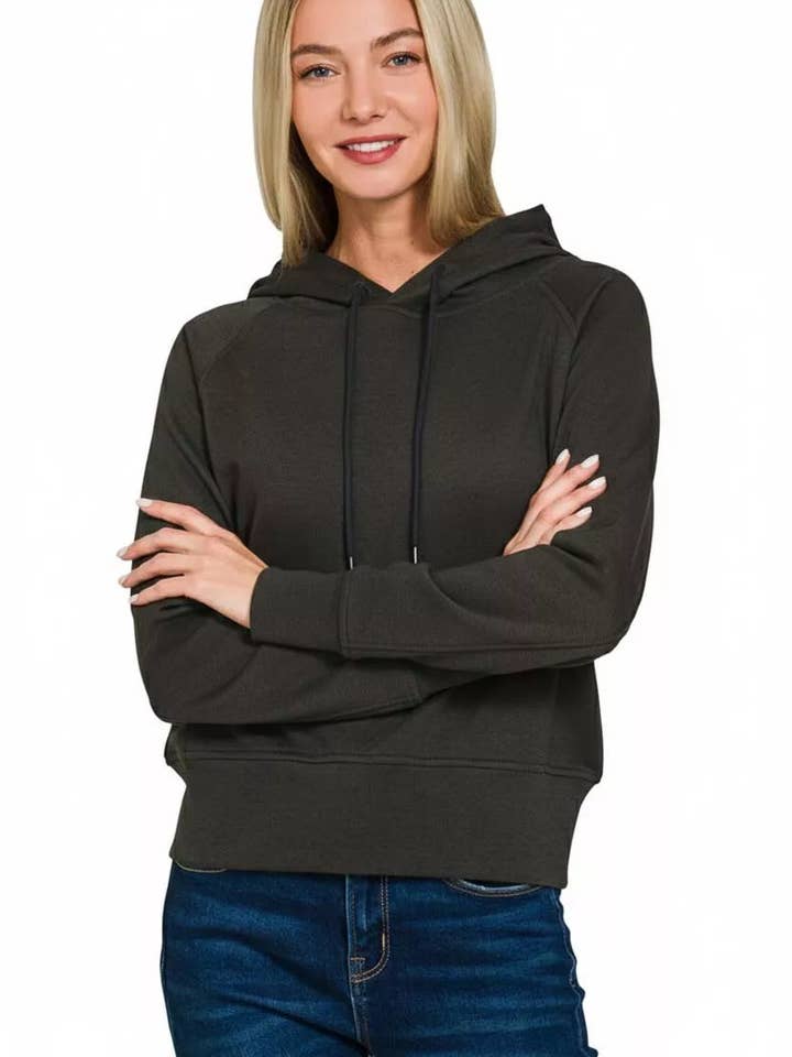 Scuba-hoodie met trekkoord voor wholesale door Blak Wardrob