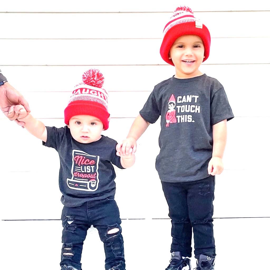 Cool Beanz - Wholesale Beanie - Kids - Naughty or Nice Reversible Beanie11