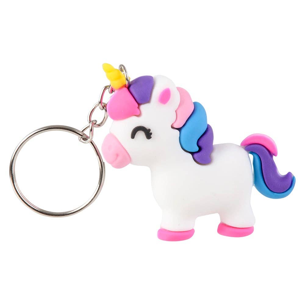 La Luna Bella - Toys - Wholesale Keychain - Kids - 2.25" UNICORN KEYCHAINS LLB Keychain1