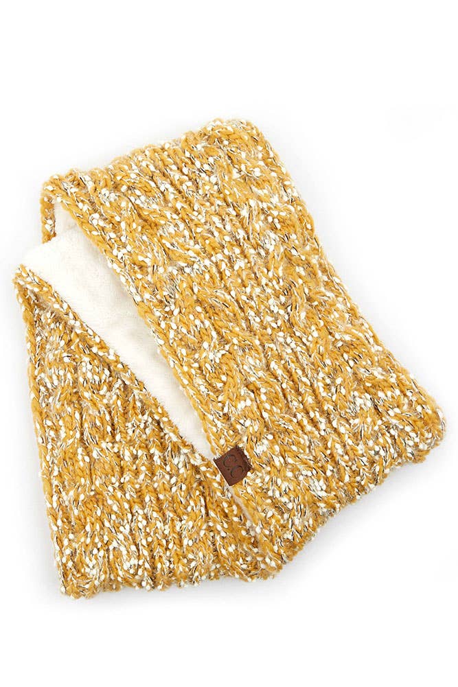 Hana - Wholesale Scarf – Women's - C.C Eyelash Confetti Yarn Knitted Infinity Scarf3