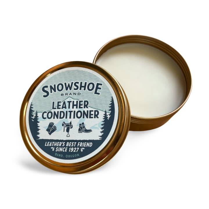 Snowshoe Leather Conditioner - 4oz for wholesale by Snowshoe Leather Care LLC
