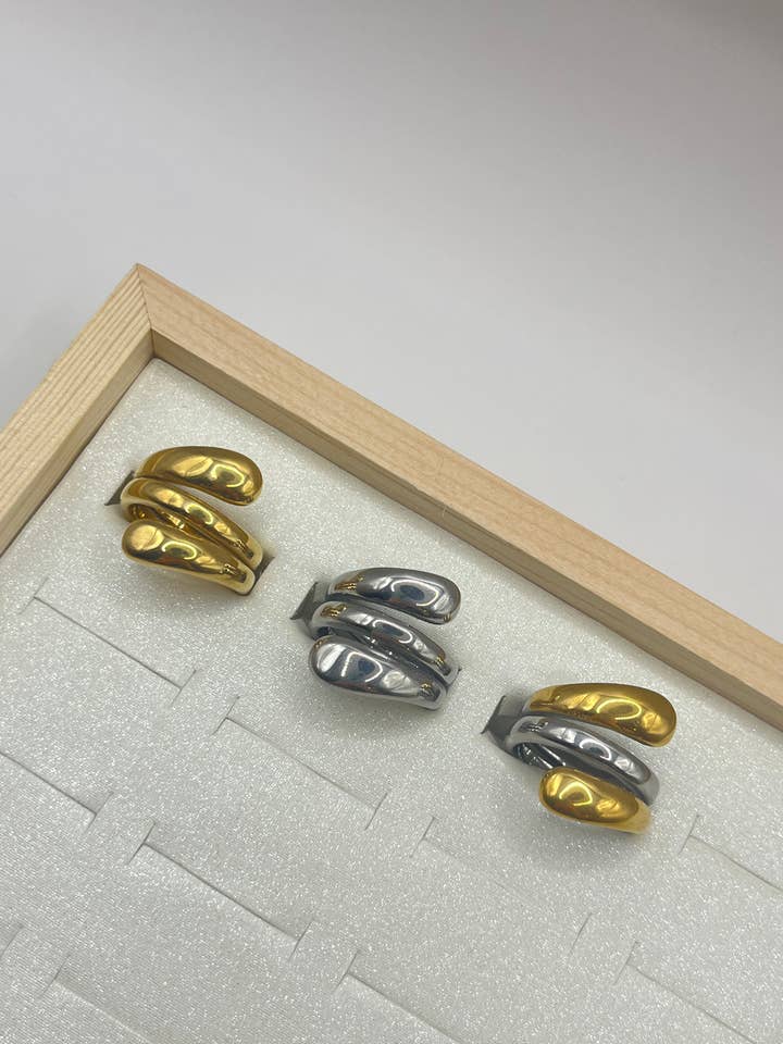 Stor Kram Rustfrit Stål Ringe for engroshandel hos YOLA