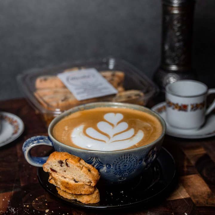 Nicola's Marketplace - Wholesale Cookie - Cherry Almond White Chocolate Biscotti1