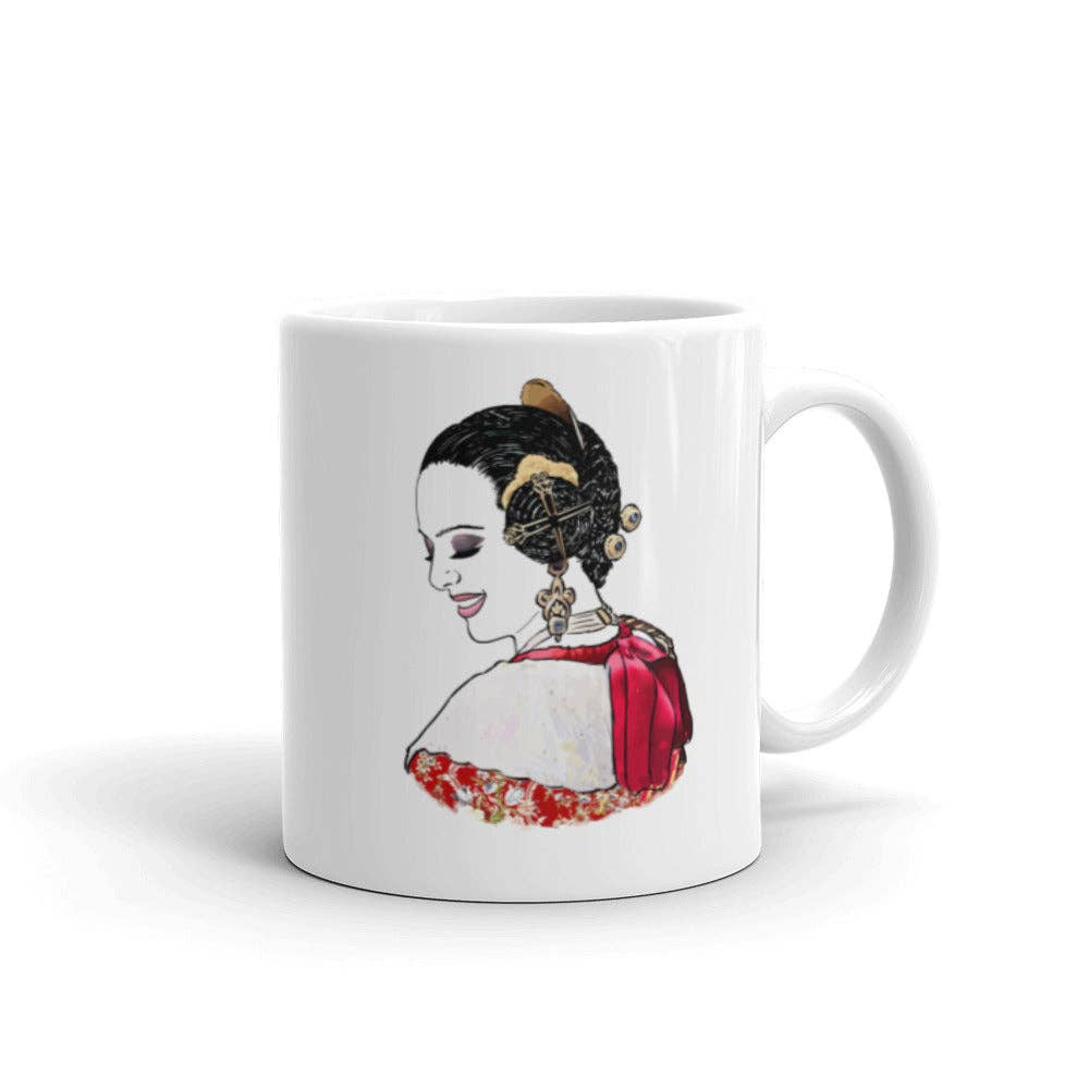 El loco del Pelo Rizo - Wholesale Coffee Mug - Señora Fallera mug