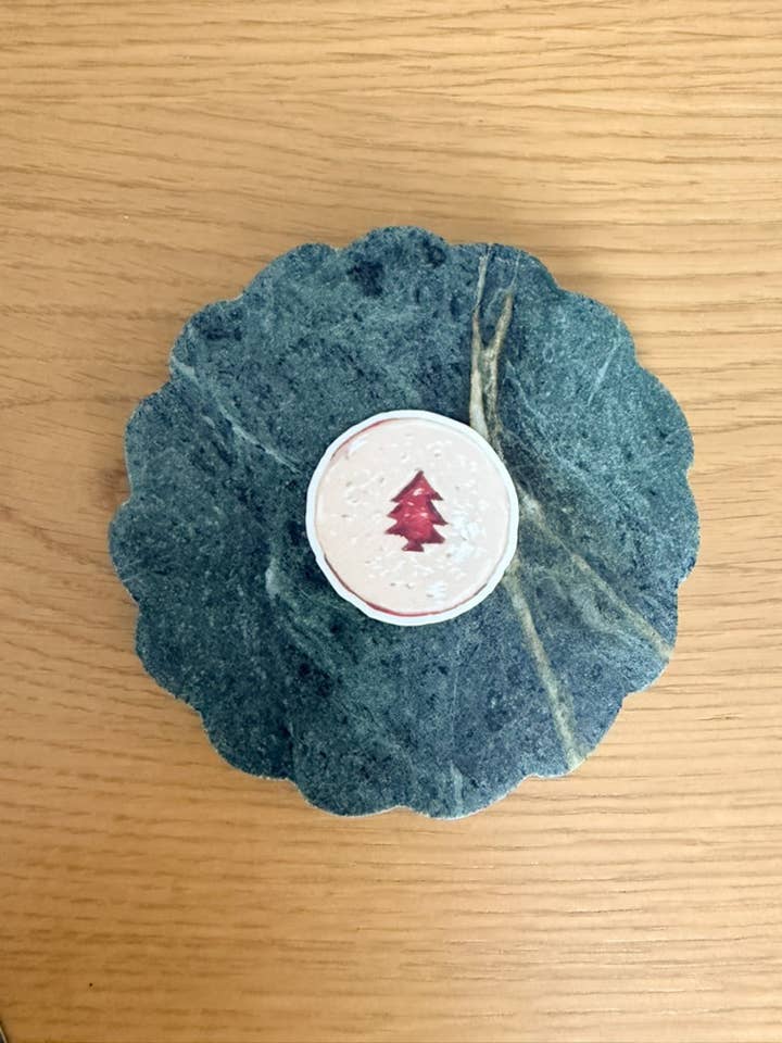 Christmas Cookie Sticker for wholesale by The Tiny Bookshelf