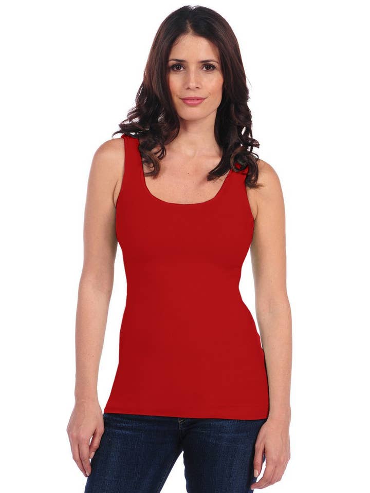 TINA Stephens Italy/Tees By Tina - Wholesale Tank top – Women′s - Seamless Smooth Tank (300ST)34