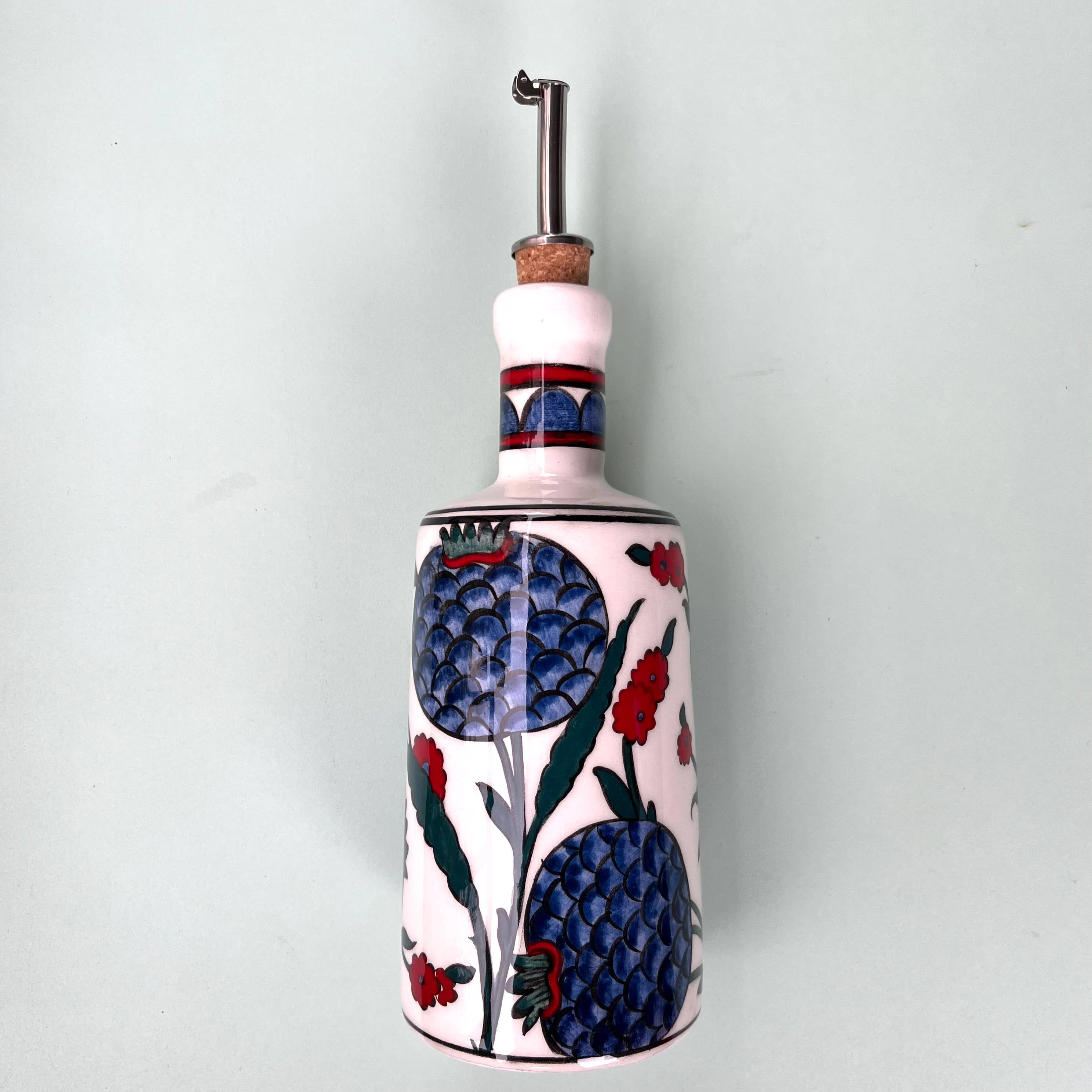 Melek&Maya - Wholesale Oil/Vinegar Dispenser - iznik ceramic oil bottle1
