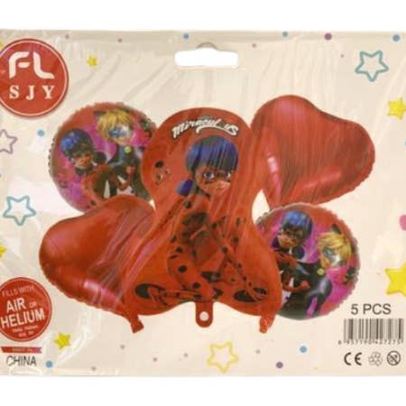 My Wholesale Warehouse - Wholesale Balloon - Large 5pc Happy Birthday Cartoons Character Balloons - 28 Options!15