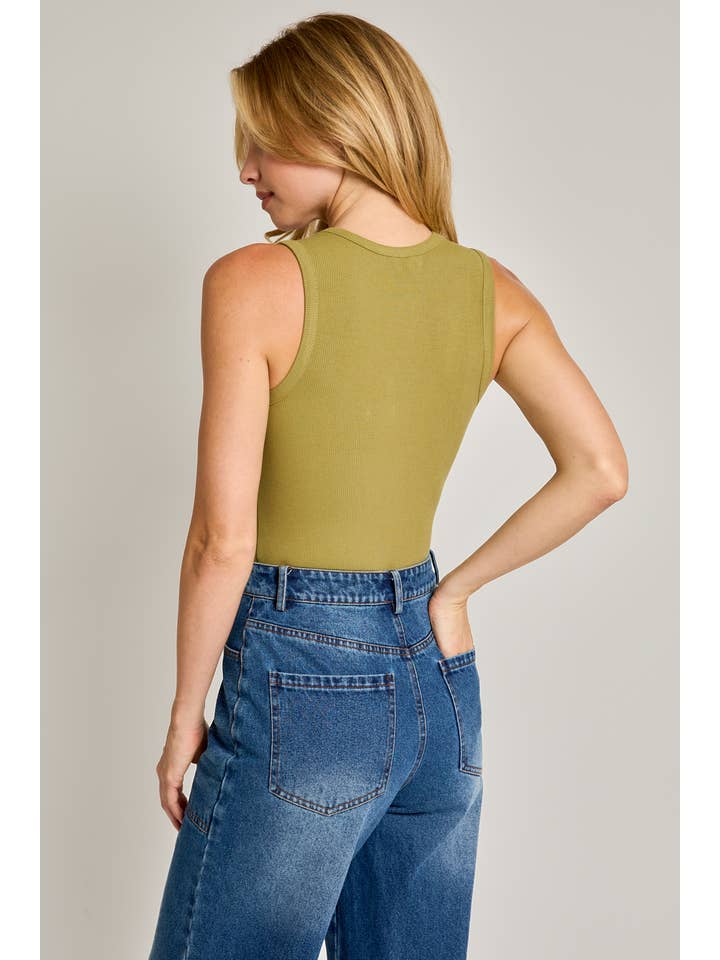 LE LIS - Wholesale Bodysuit - Women's - ROUND NECK SLEEVELESS BODYSUIT27