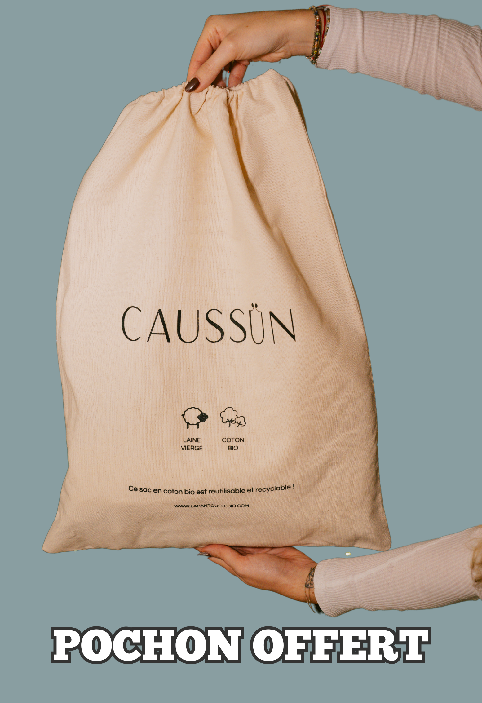 Caussün - Wholesale Tote Bag - Women's - The Little Natural Tote4