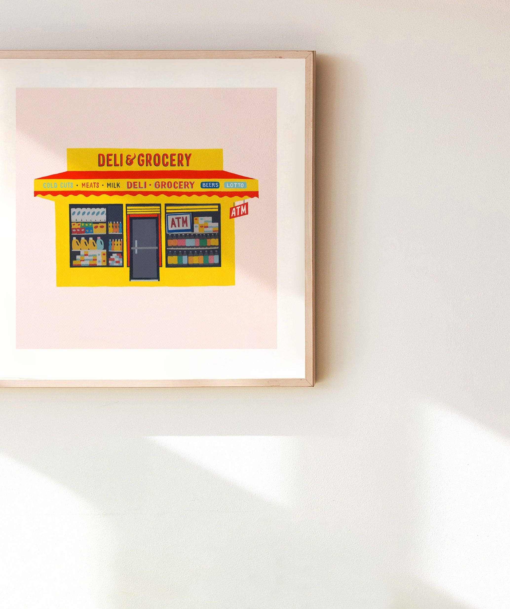Jen Wang Studios - Wholesale Art Print - NY Bodega Print, NYC Wall Art, New York Illustration2
